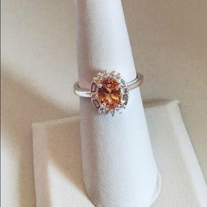 Sterling Silver Citrine ring